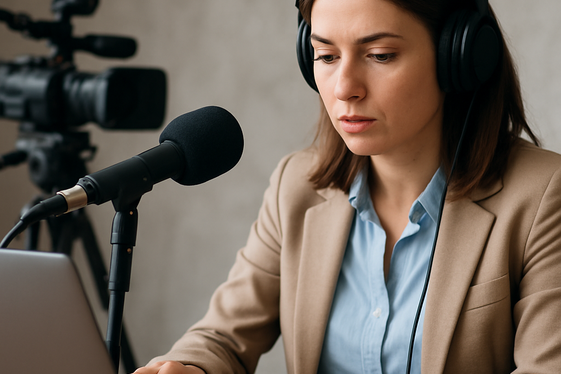 Transcription for Journalists and Media Professionals illustration
