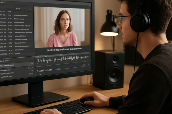Advanced Captioning and Subtitling with GoTranscript illustration
