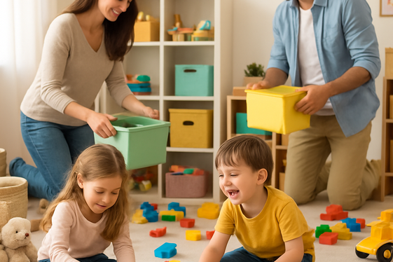 Family Lifestyle and Parenting Blog illustration