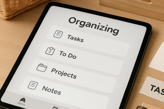 Leverage Technology and Organising Tools illustration