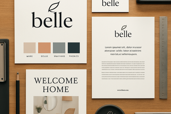 Create a Unique Brand Identity illustration