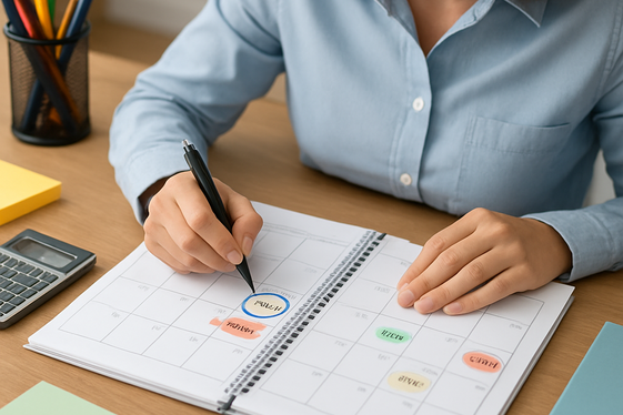 Master Time Management Techniques illustration