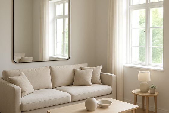 Add Mirrors to Visually Expand Your Space illustration