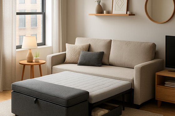 Choose Multi-Functional Furniture for Double Duty illustration