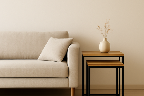 Opt for Nesting Tables to Save Floor Space illustration