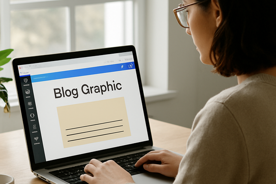Creating Stunning Visual Content for Your Blog illustration