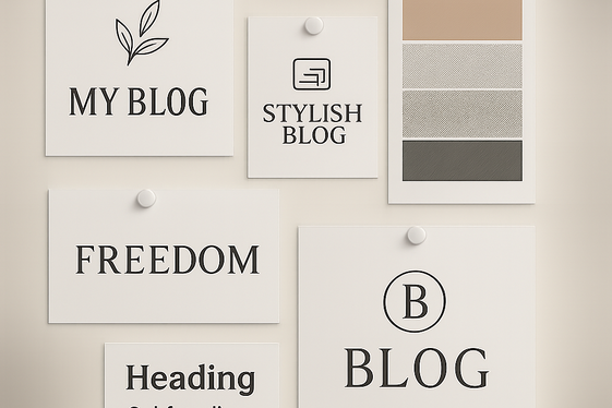 Building a Strong Brand Identity for Your Blog illustration
