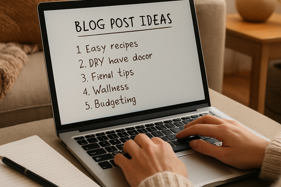 Writing Engaging Blog Posts That Keep Readers Coming Back illustration