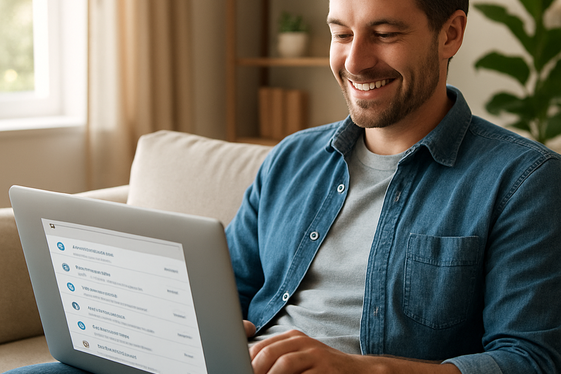 Tips for Scaling Up Your Income Beyond Basic Email Reading illustration