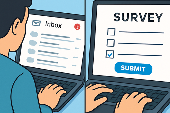 Maximizing Earnings by Combining Paid Email Reading with Surveys illustration