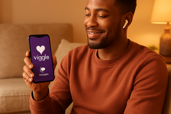 Viggle: Music and Commercial Rewards illustration
