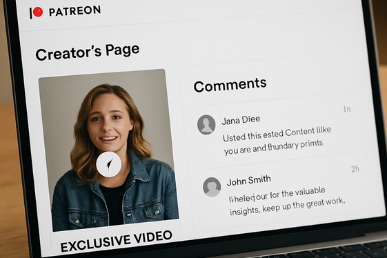 Creating a Patreon for Exclusive Movie Review Content illustration