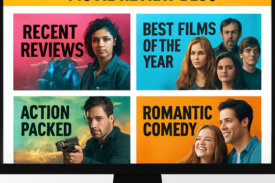 Starting Your Own Movie Review Blog for Income illustration
