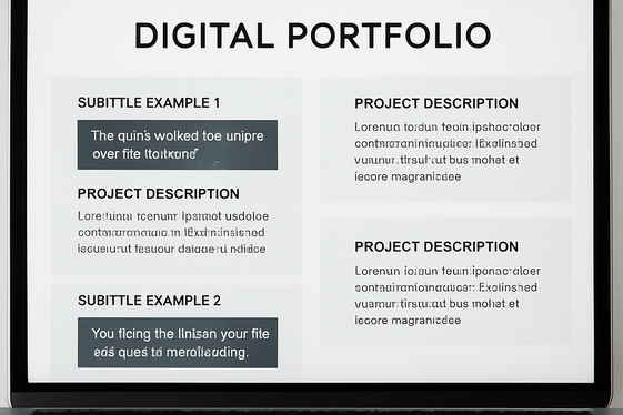 How to Build a Subtitle Writing Portfolio illustration