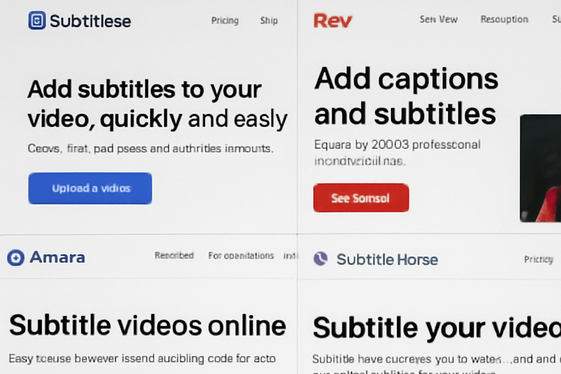 Top Online Platforms That Pay for Subtitling Work illustration