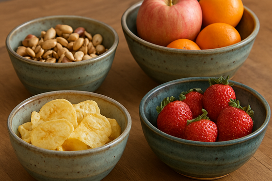 Handmade Ceramic Bowls for Serving and Snacking illustration
