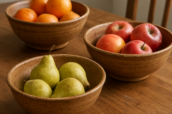 Rustic Pottery Bowls as Functional Centerpieces illustration