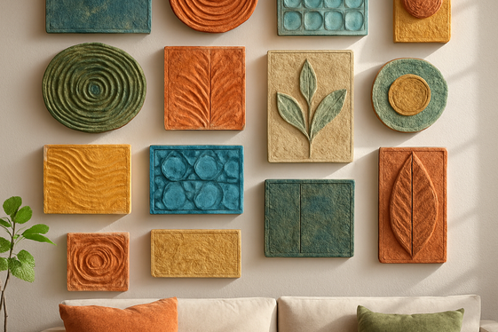 Artisan Ceramic Wall Art for a Bold Statement illustration