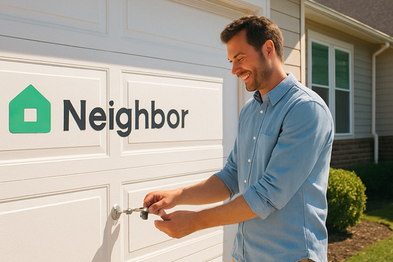 Earn with Neighbor: Rent Your Extra Space illustration