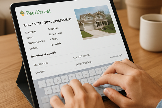 PeerStreet: Invest in Real Estate Debt illustration