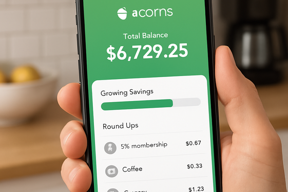 Acorns: Micro-Investing for Beginners illustration