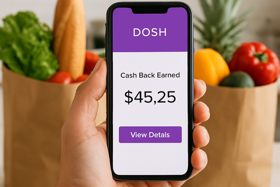 Dosh: Get Cash Back Without Lifting a Finger illustration