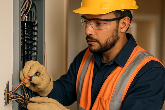 Electrician: Build a Skilled Trade Career with Demand illustration