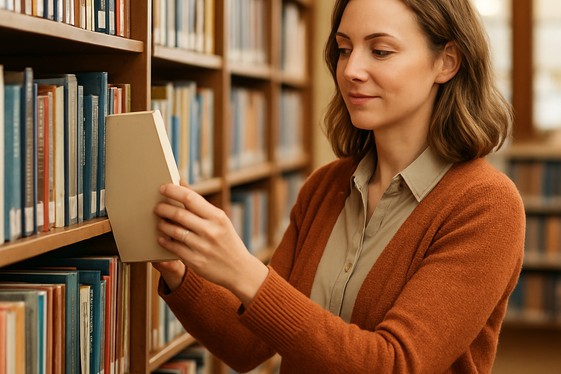 Library Technician: Support Learning in Community Hubs illustration