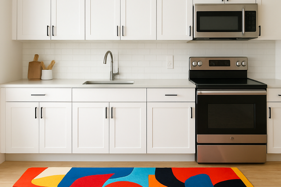 Contemporary Abstract Designs for Modern Kitchens illustration