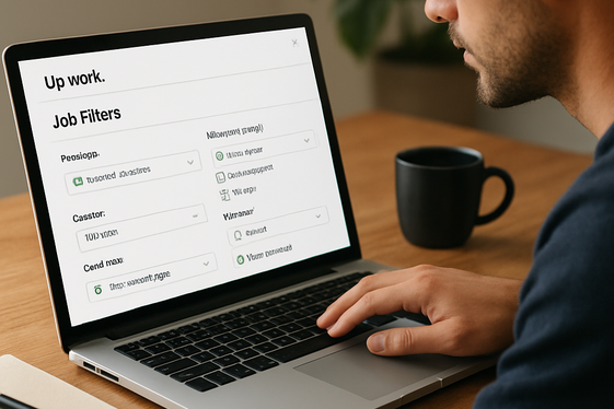 Use Upwork’s Pricing and Project Filters to Find Best Fits illustration