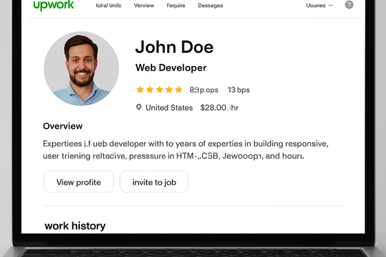 Craft a Clear and Catchy Profile Title and Overview illustration