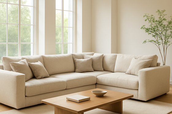 Use a Corner Sofa for Maximum Seating illustration