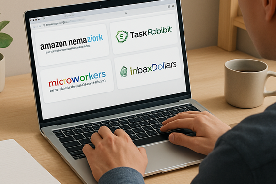 Try Micro-Task Websites for Quick Gigs illustration