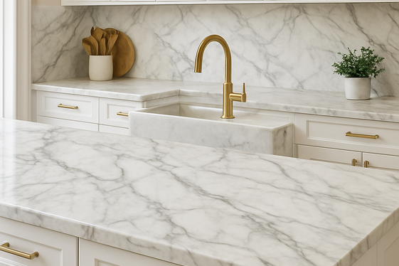 Use White Marble Countertops to Add Luxury illustration