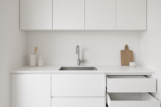 Integrate Hidden Storage for Clutter-Free Spaces illustration