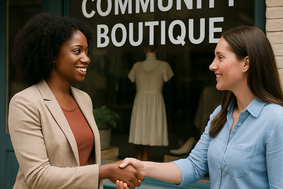 Become a Silent Partner in Local Small Businesses illustration