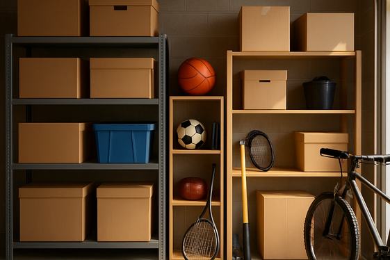Rent Out Storage Space in Your Garage or Basement illustration