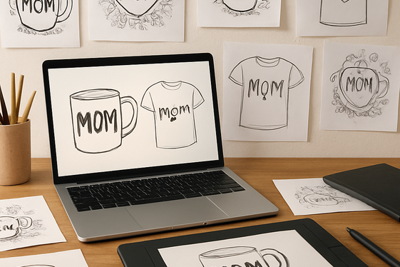 Start a Print-on-Demand Store with Custom Designs illustration