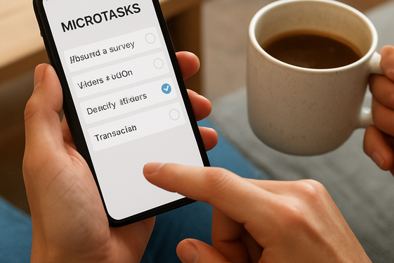 Complete Microtasks for Small Payouts illustration
