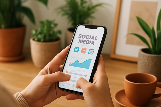 Offer Social Media Management Services illustration