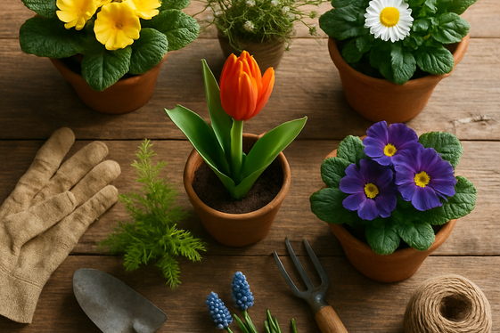 Home Garden Subscription Boxes for Seasonal Plants illustration