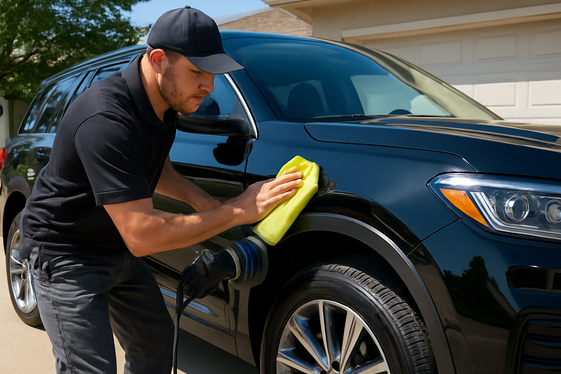 Car Detailing Mobile Service Subscriptions illustration