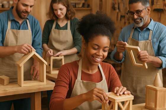 DIY Home Improvement Workshop Series illustration