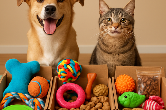Pet Care Subscription Boxes for Dog and Cat Owners illustration