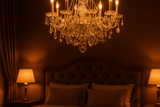 Chandeliers that Add a Royal Glow illustration