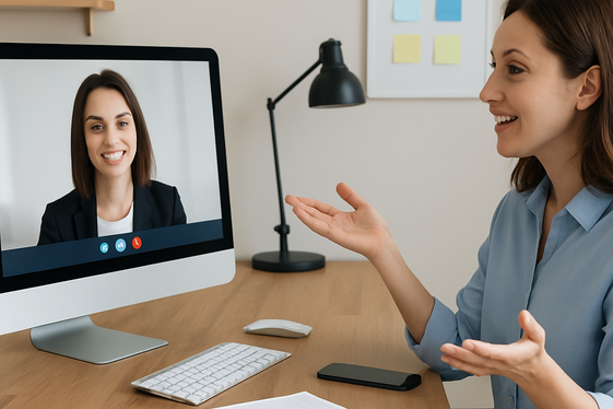 Be ready to discuss your home-based work environment illustration