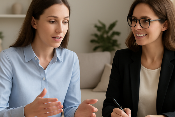 Practice your Skype interview with a friend or mentor illustration