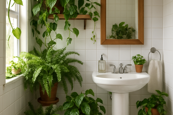 Bring Nature Inside with Green Plants illustration