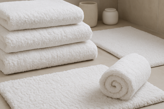 Incorporate Spa-Like Textured Towels and Mats illustration