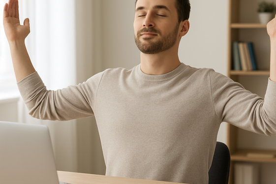 Stress Management to Maintain Professional Focus illustration